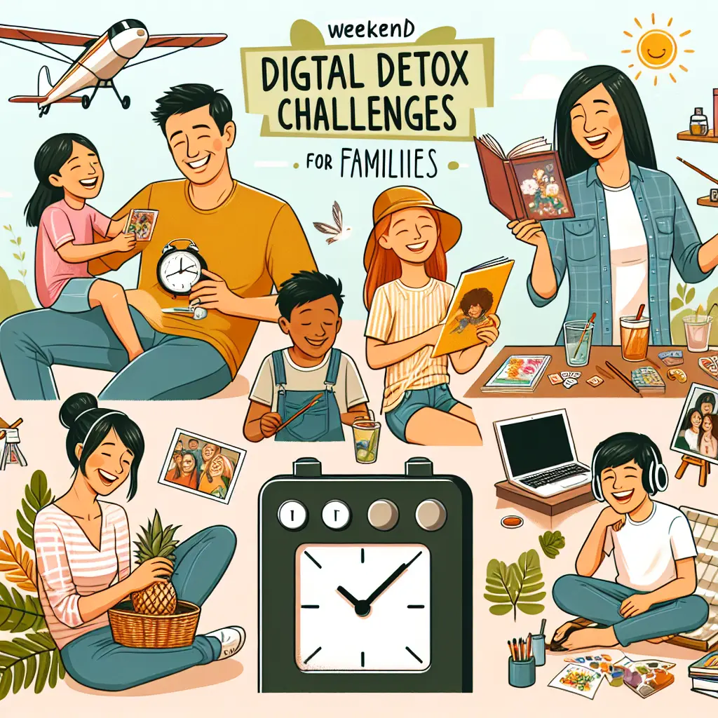 Weekend Digital Detox Challenges for Families